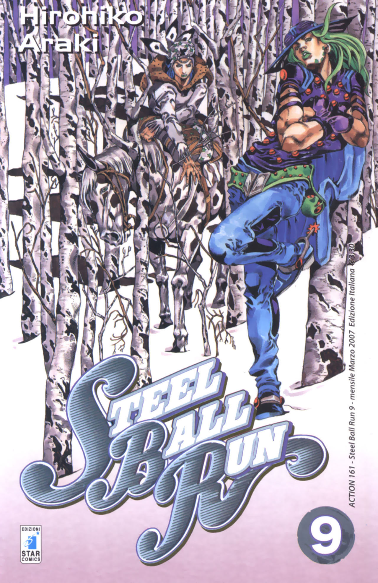 JoJo's Bizarre Adventure Part 7 - Steel Ball Run-Volume 9